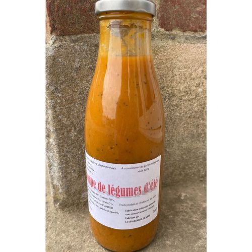 Photo de: Soupe de légumes d'été